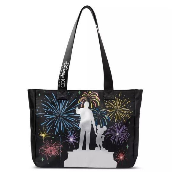 Walt Disney & Mickey ''Partners'' Large Tote Bag Disney100 NWT IN HAND - Picture 1 of 3